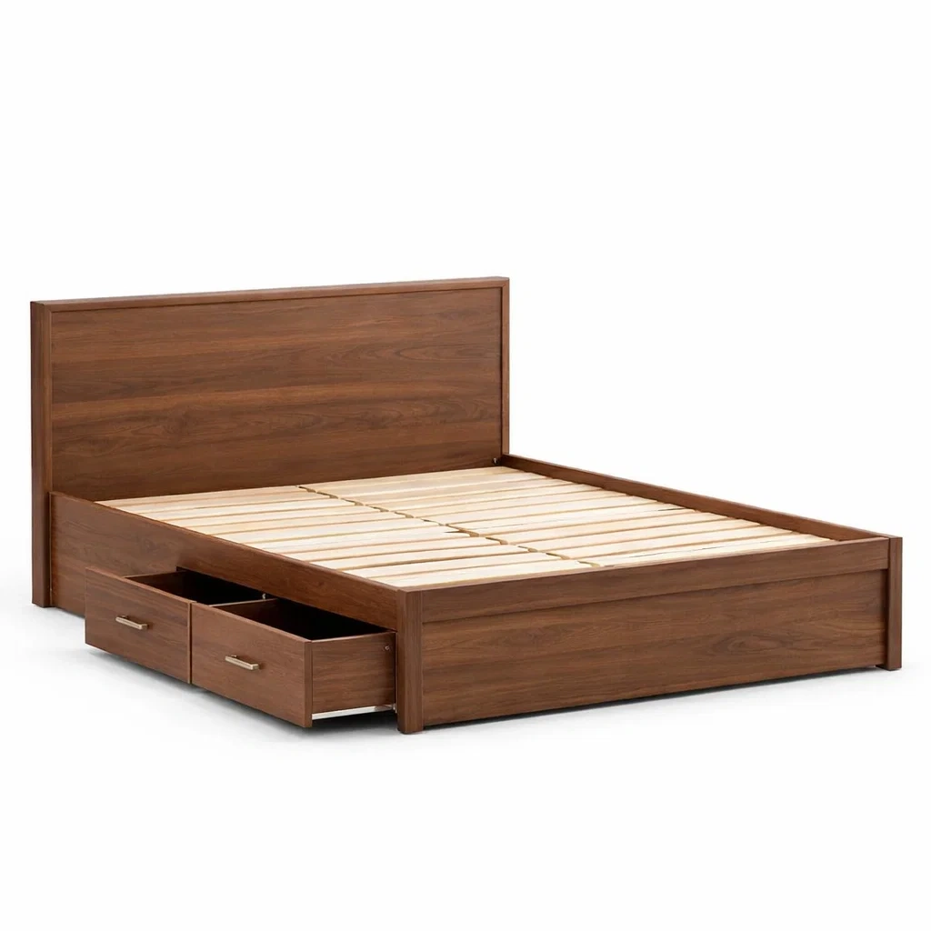 Schlafzimmermöbel,Bett mit Bettkasten-Homanovae