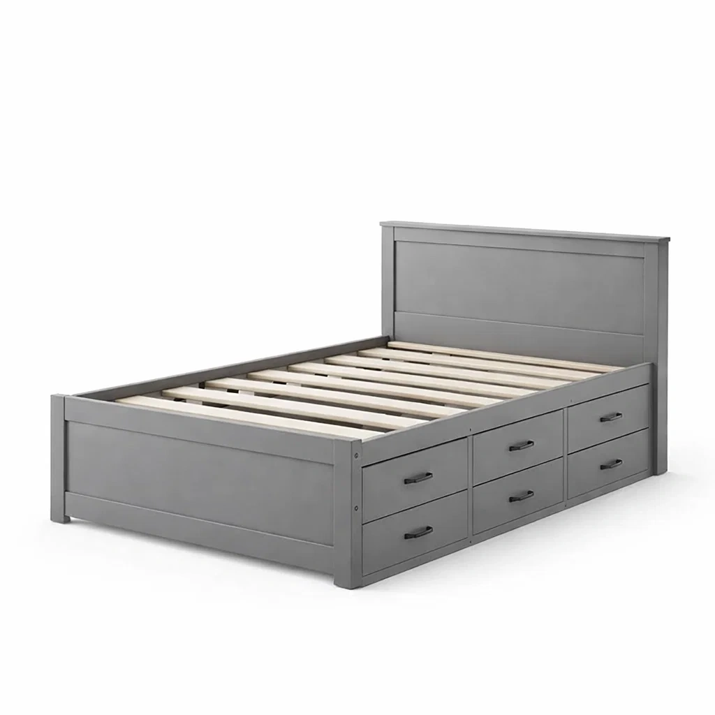 Schlafzimmermöbel,Bett mit Bettkasten-Homanovae