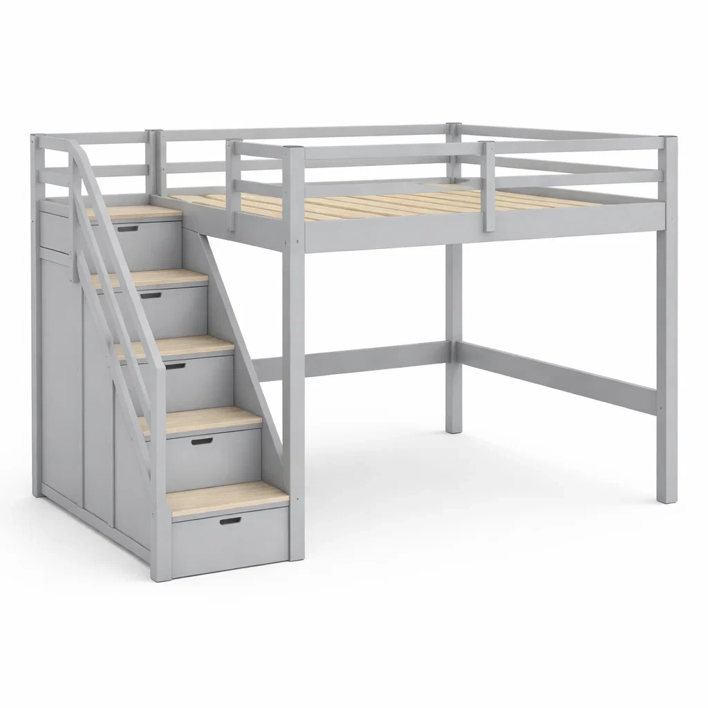 Schlafzimmermöbel,Hochbett-Homanovae