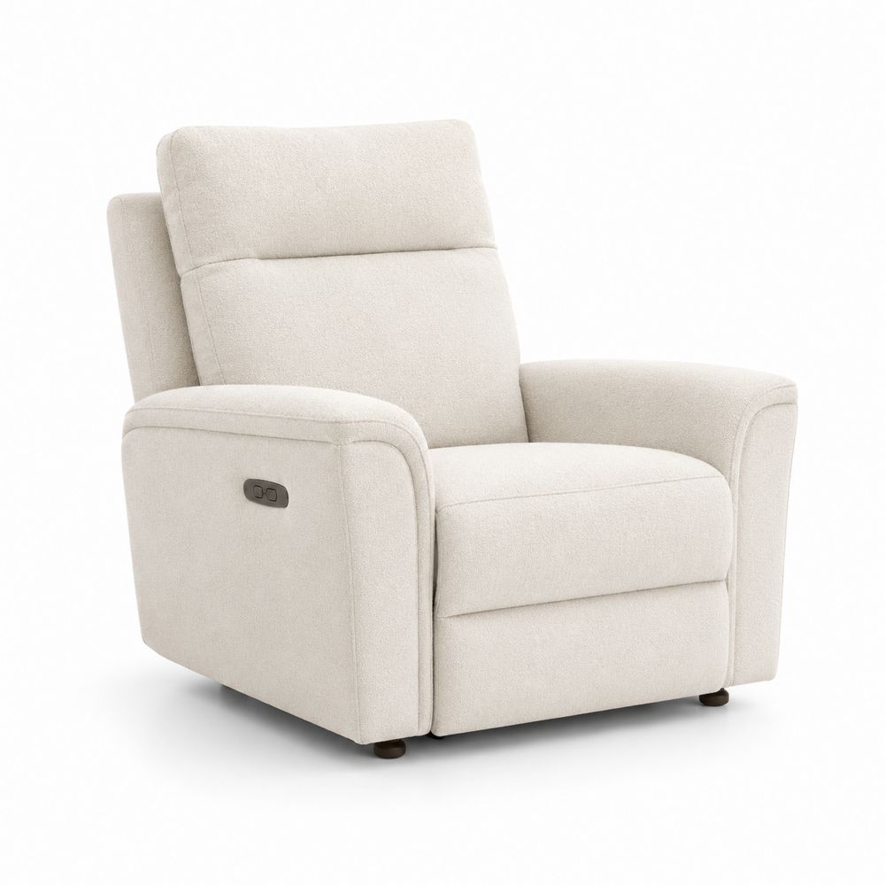 Sillón reclinable de tela con función de inclinación-Lumvellae