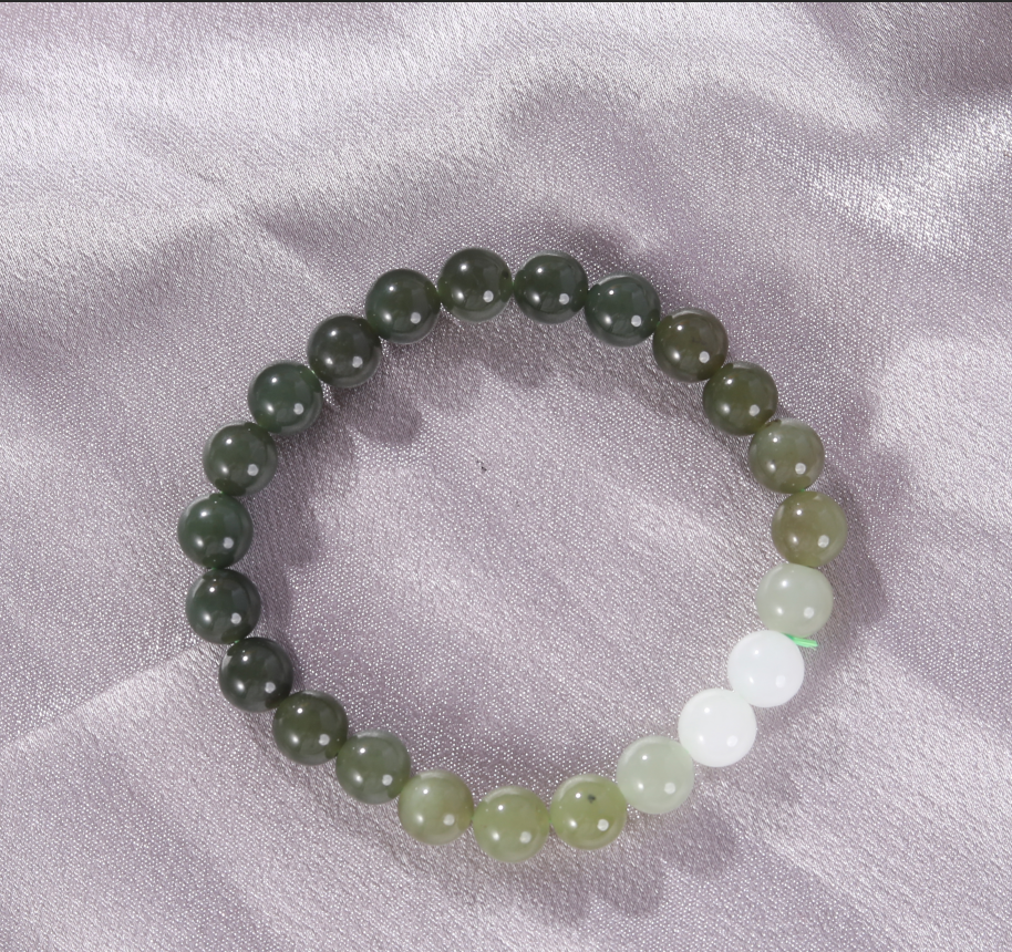 Hetian Jade Gradient Bracelet