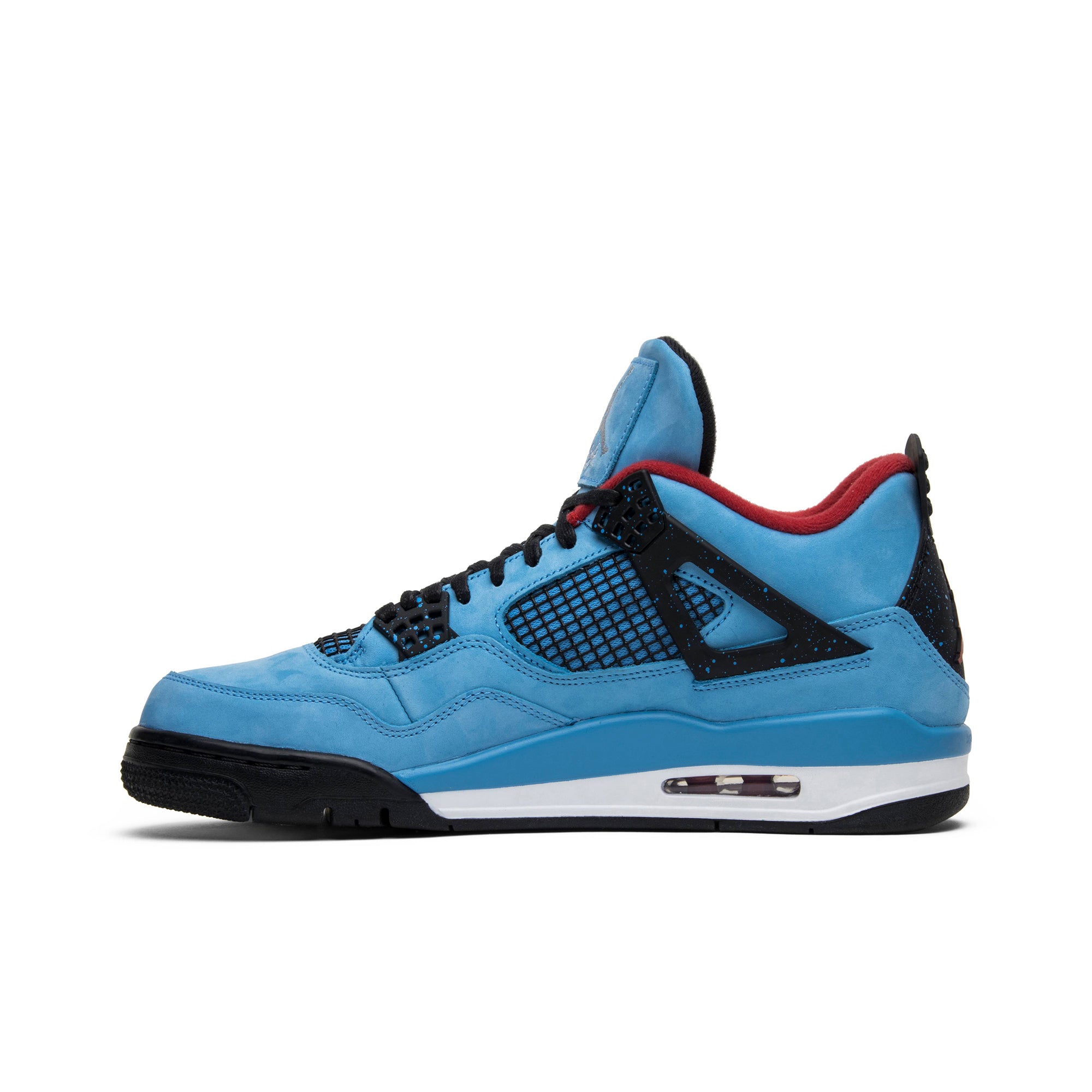 (Men's) Air Jordan 4 Retro x Travis Scott 'Cactus Jack UNC University Blue'