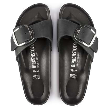 Madrid Big Buckle : Black Oiled