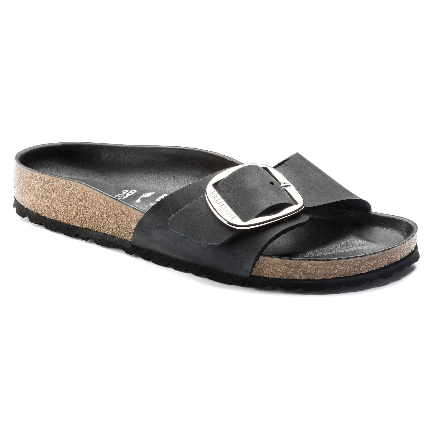 Madrid Big Buckle : Black Oiled