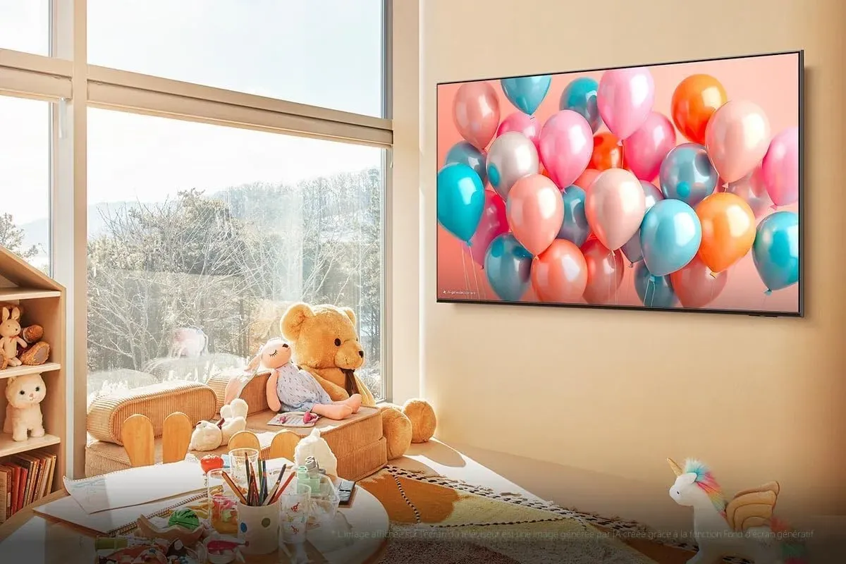 Samthtsung TV AI 85 Pouces QLED Q7FA 2025 4K Smart TV