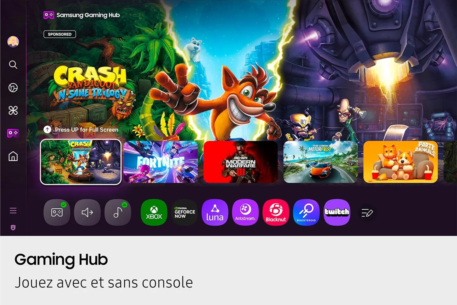 Samthtsung TV AI 85 Pouces QLED Q7FA 2025 4K Smart TV