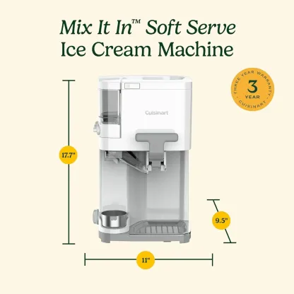 Cuisinthtart Machine à glace italienne 1.42l - ice48e
