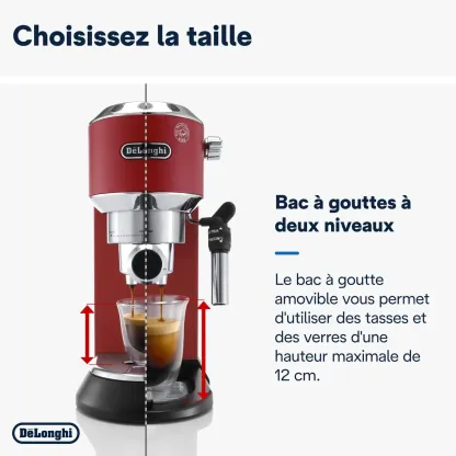 DELthtONGHI Cafetière filtre manuelle Dedica Style EC685.BK