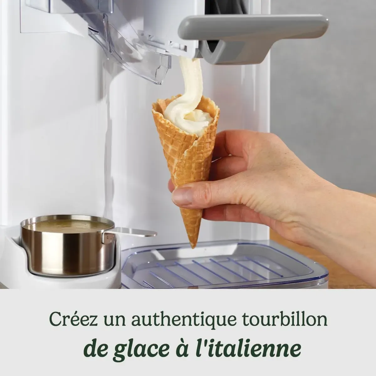 Cuisinthtart Machine à glace italienne 1.42l - ice48e