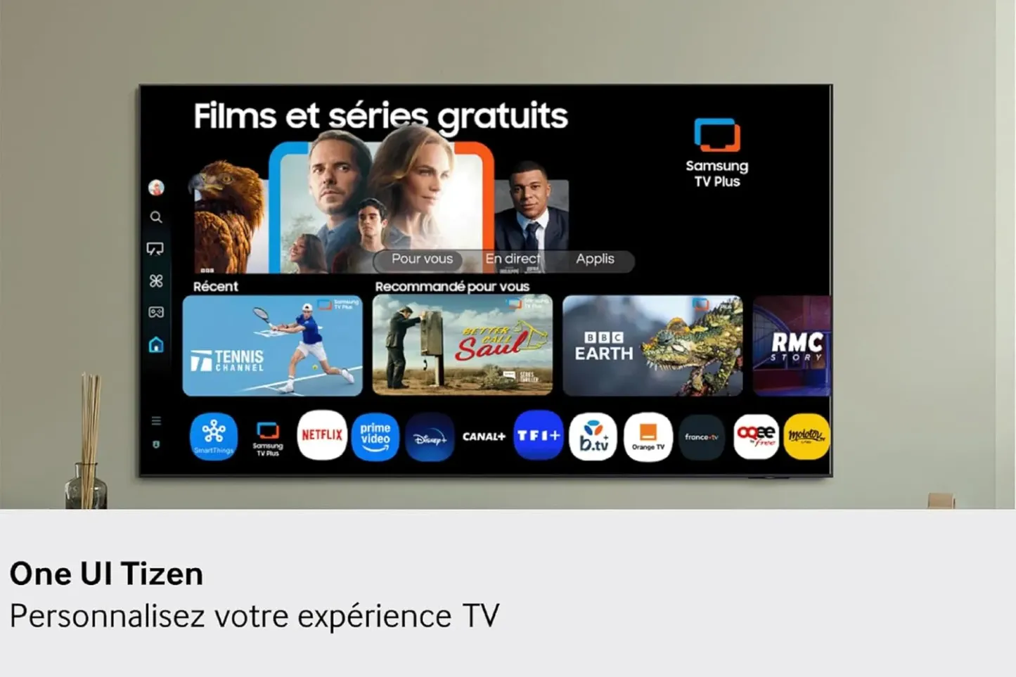 Samthtsung TV AI 85 Pouces QLED Q7FA 2025 4K Smart TV