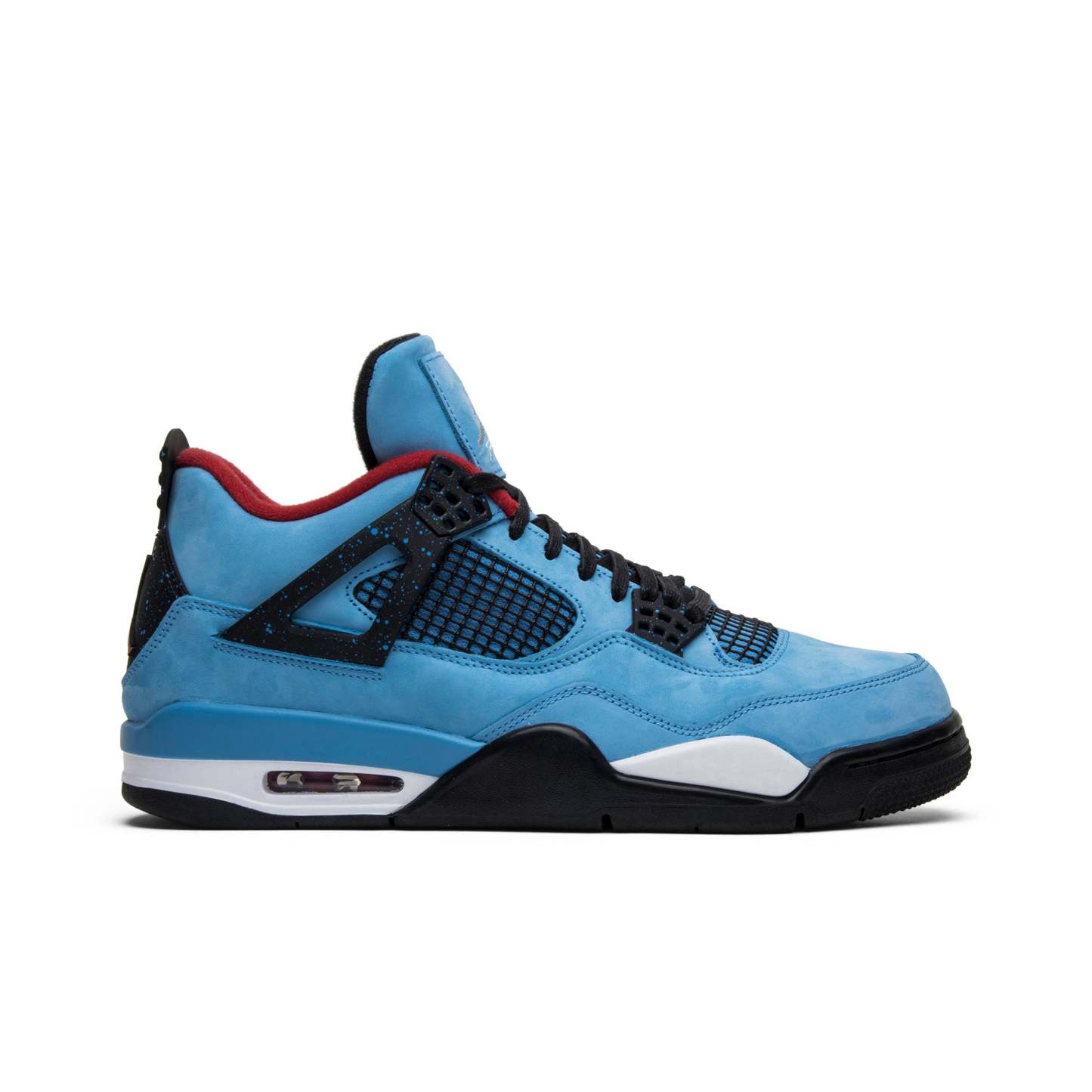 (Men's) Air Jordan 4 Retro x Travis Scott 'Cactus Jack UNC University Blue'