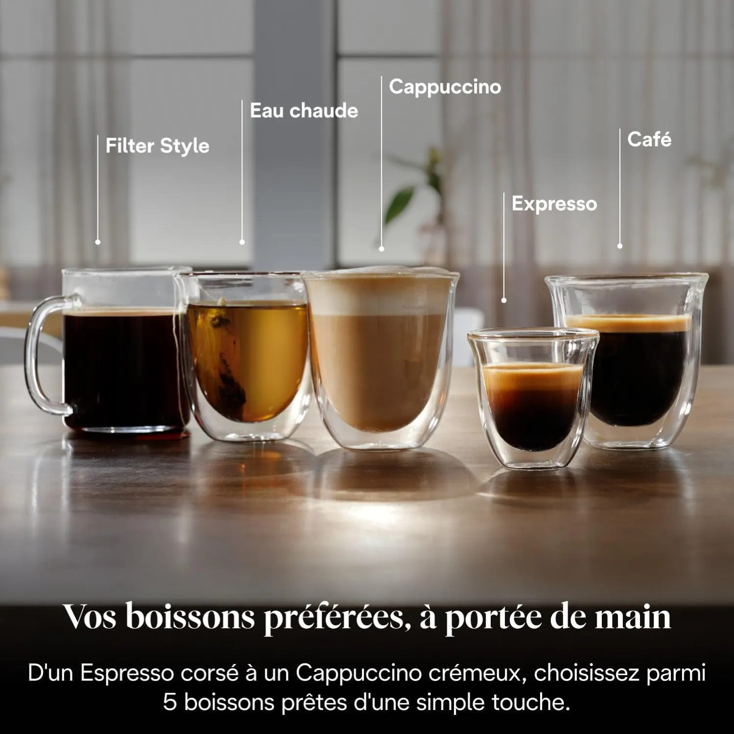 De'Lthtonghi Magnifica Evo – Machine à café et cappuccino avec broyeur intégré