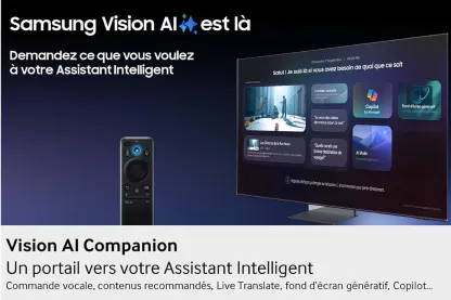 Samthtsung TV AI 85 Pouces QLED Q7FA 2025 4K Smart TV