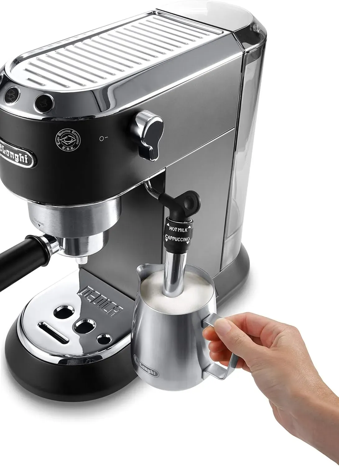DELthtONGHI Cafetière filtre manuelle Dedica Style EC685.BK