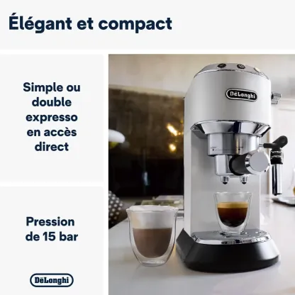 DELthtONGHI Cafetière filtre manuelle Dedica Style EC685.BK