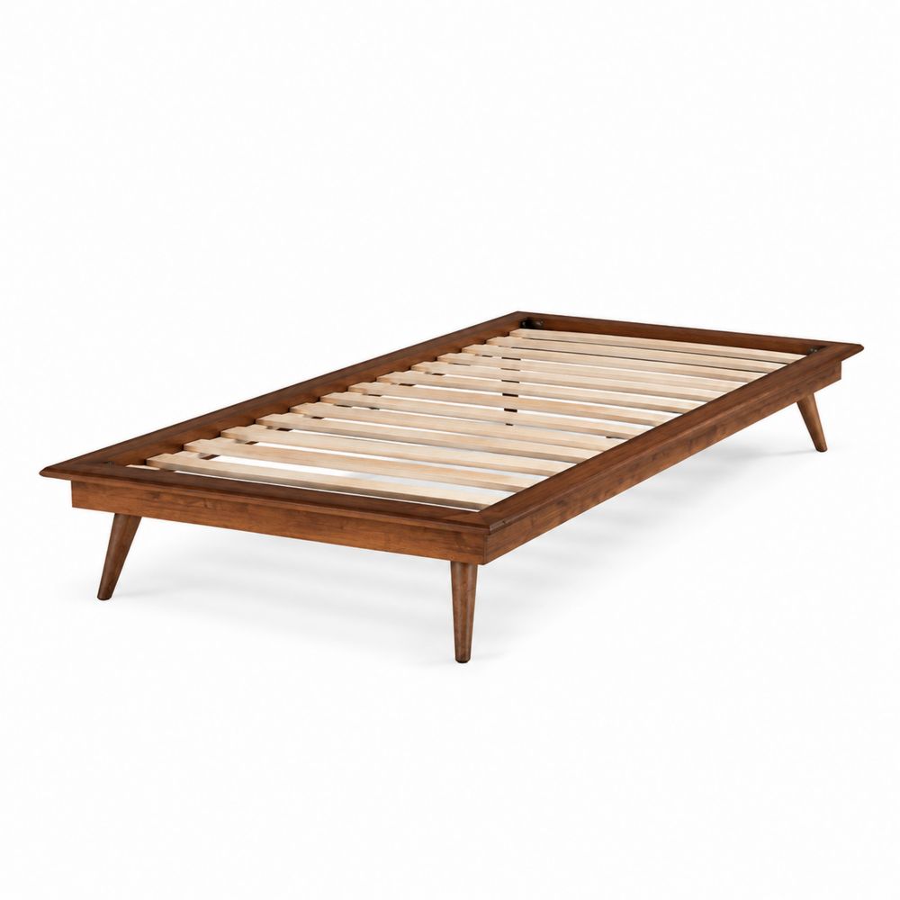 Cama de Madera de Pino 200x100 cm Marrón