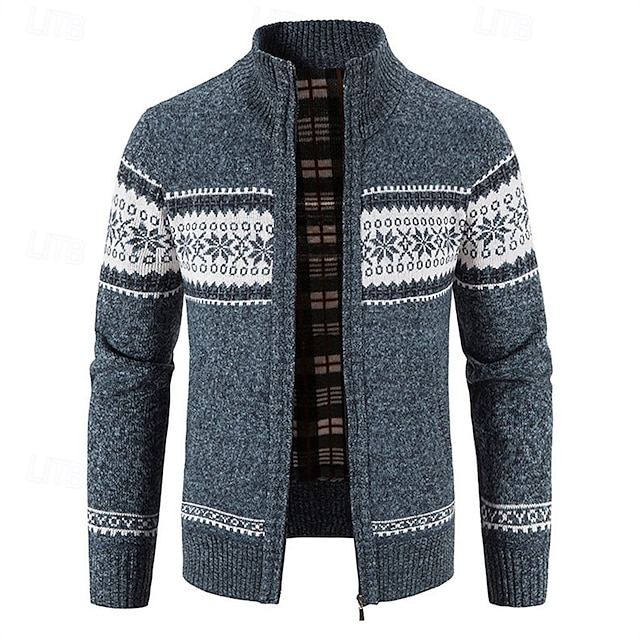 Men's Vintage Stand Collar Cashmere Jacket-Comfort & Reliable