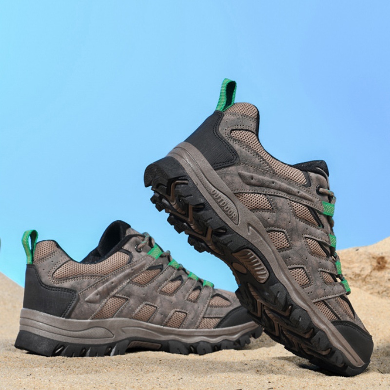 Men's All-Terrain Waterproof Lightweight Hiking Shoes Work Shoes-Comfort & Reliable