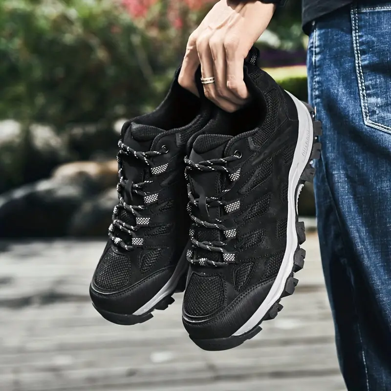 Men's All-Terrain Waterproof Lightweight Hiking Shoes Work Shoes-Comfort & Reliable
