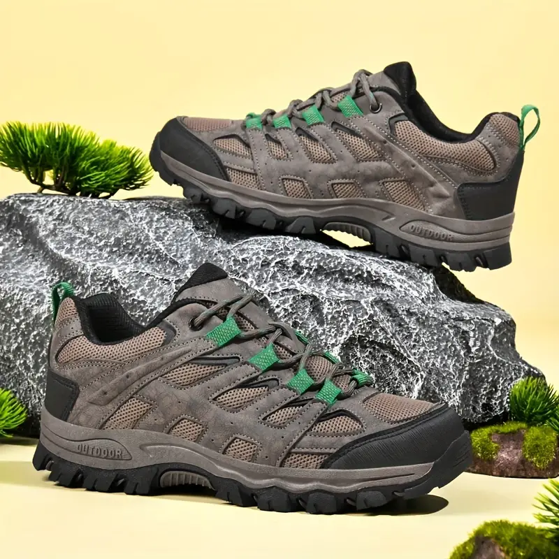 Men's All-Terrain Waterproof Lightweight Hiking Shoes Work Shoes-Comfort & Reliable