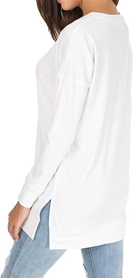 Round Neck Casual Solid Color Top-Comfort & Reliable
