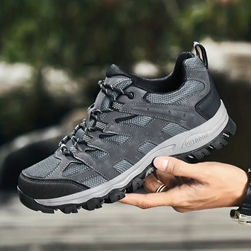 Men's All-Terrain Waterproof Lightweight Hiking Shoes Work Shoes-Comfort & Reliable