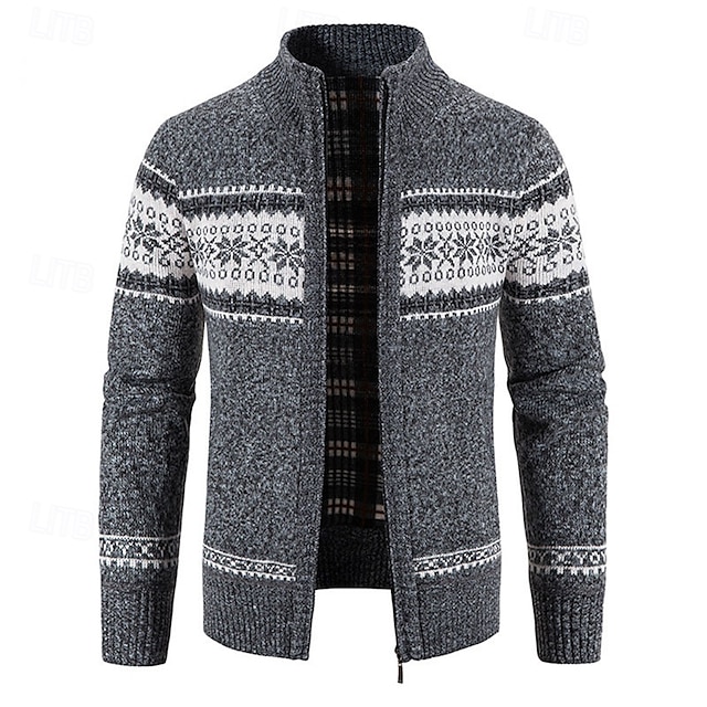 Men's Vintage Stand Collar Cashmere Jacket-Comfort & Reliable