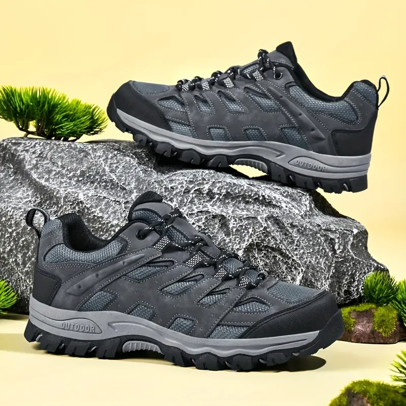 Men's All-Terrain Waterproof Lightweight Hiking Shoes Work Shoes-Comfort & Reliable