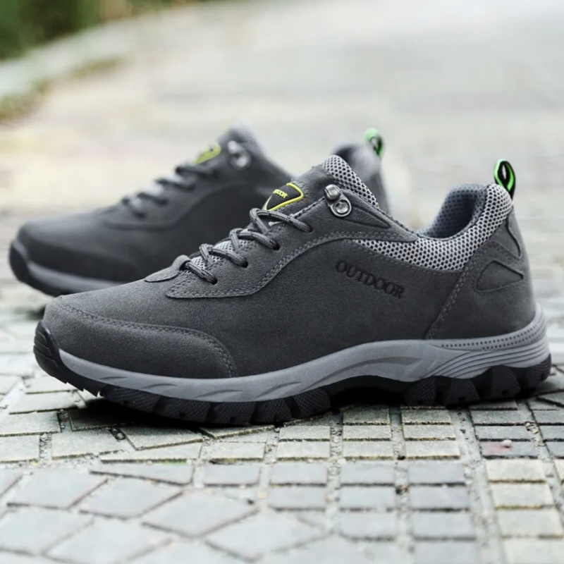 Men's Waterproof Breathable Lightweight Arch Support Hiking Shoes for Plantar Fasciitis (Medical Certification)-Comfort & Reliable