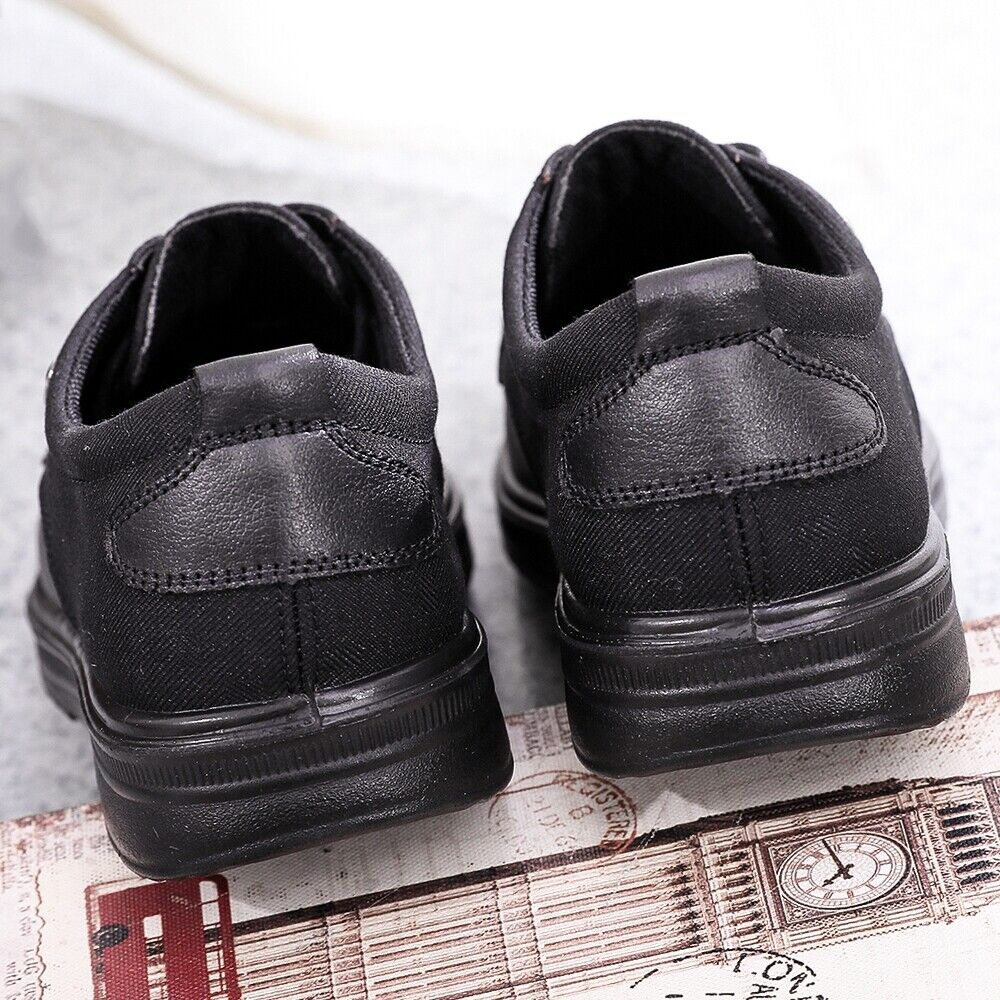 Men's Casual Canvas Shoes Waterproof Orthopedic Walking Shoes-Comfort & Reliable