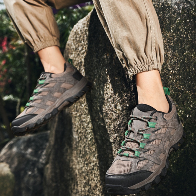 Men's All-Terrain Waterproof Lightweight Hiking Shoes Work Shoes-Comfort & Reliable