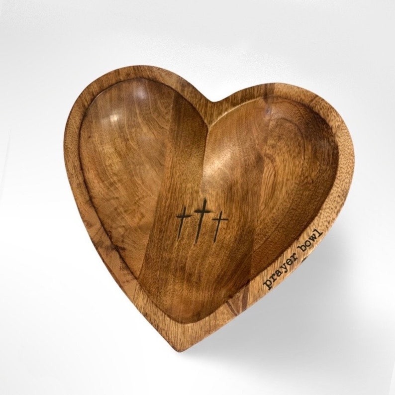 Religious Gifts-Heart Prayer Bowl