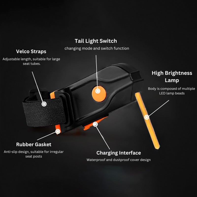🔥Last Day Promotion 50% OFF🔥 - LED Bike Rear Light