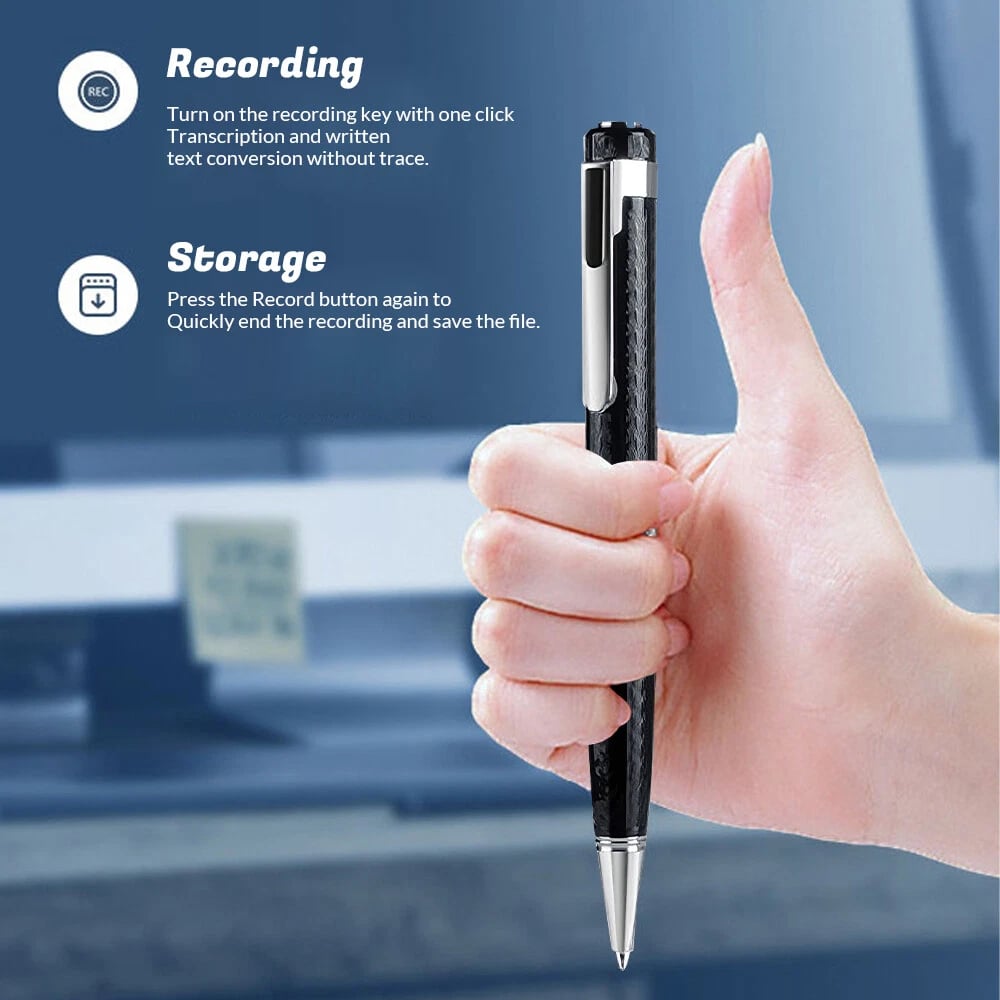 Last Day 49%OFF - Mini Audio Voice Recorder Hidden Pen