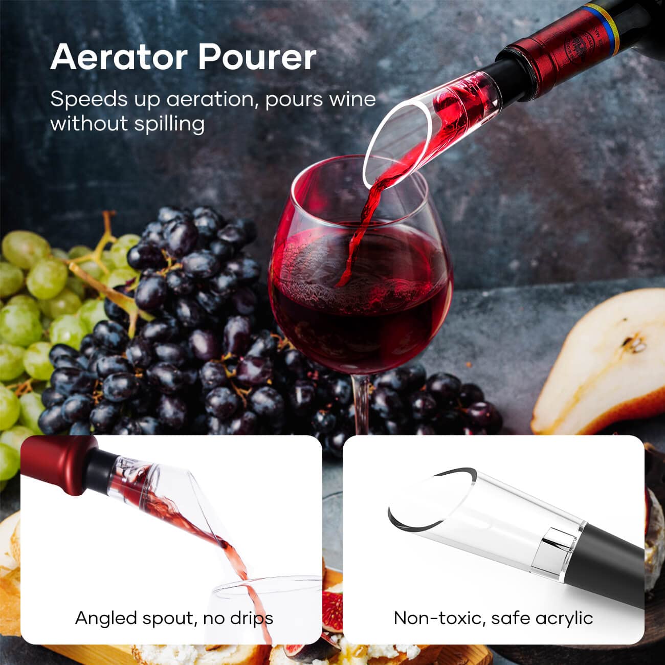 🎁💝2023 CHRISTMAS GIFT--🍷Electric Wine Openers Set