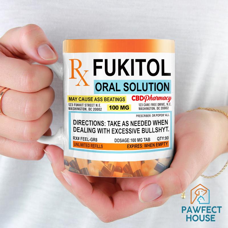 Gift - Funny Prescription Label 11 Oz Mug