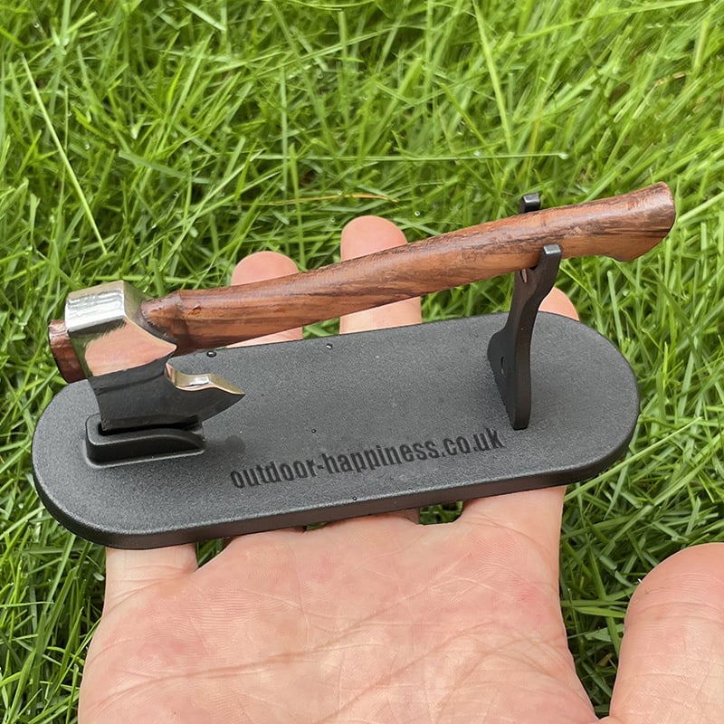 Mini Axe Fixed Blade Hunting Survival Stainless Steel Tactical Knife Home Car Decor