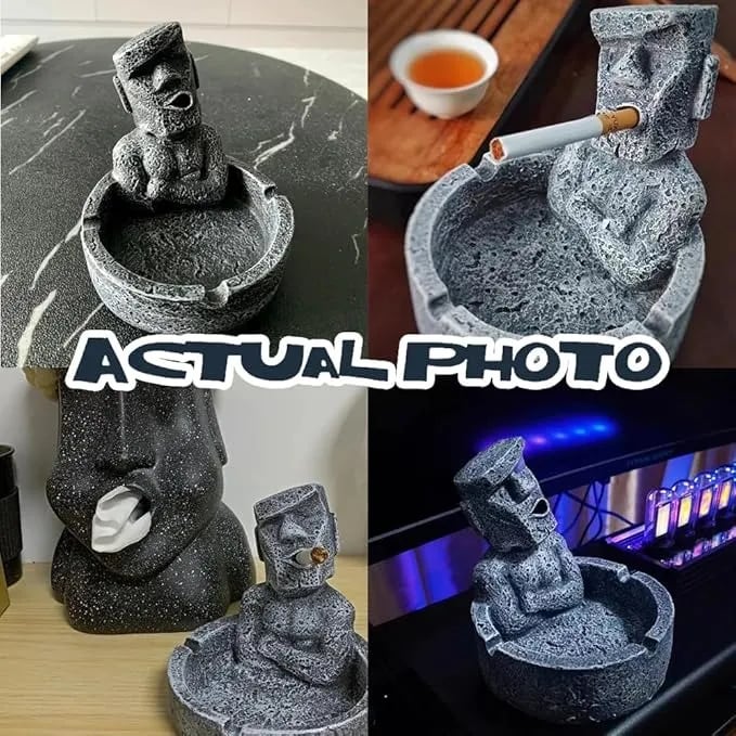 LAST DAY 50% OFF🔥Funny Easter Island Ashtray🚬
