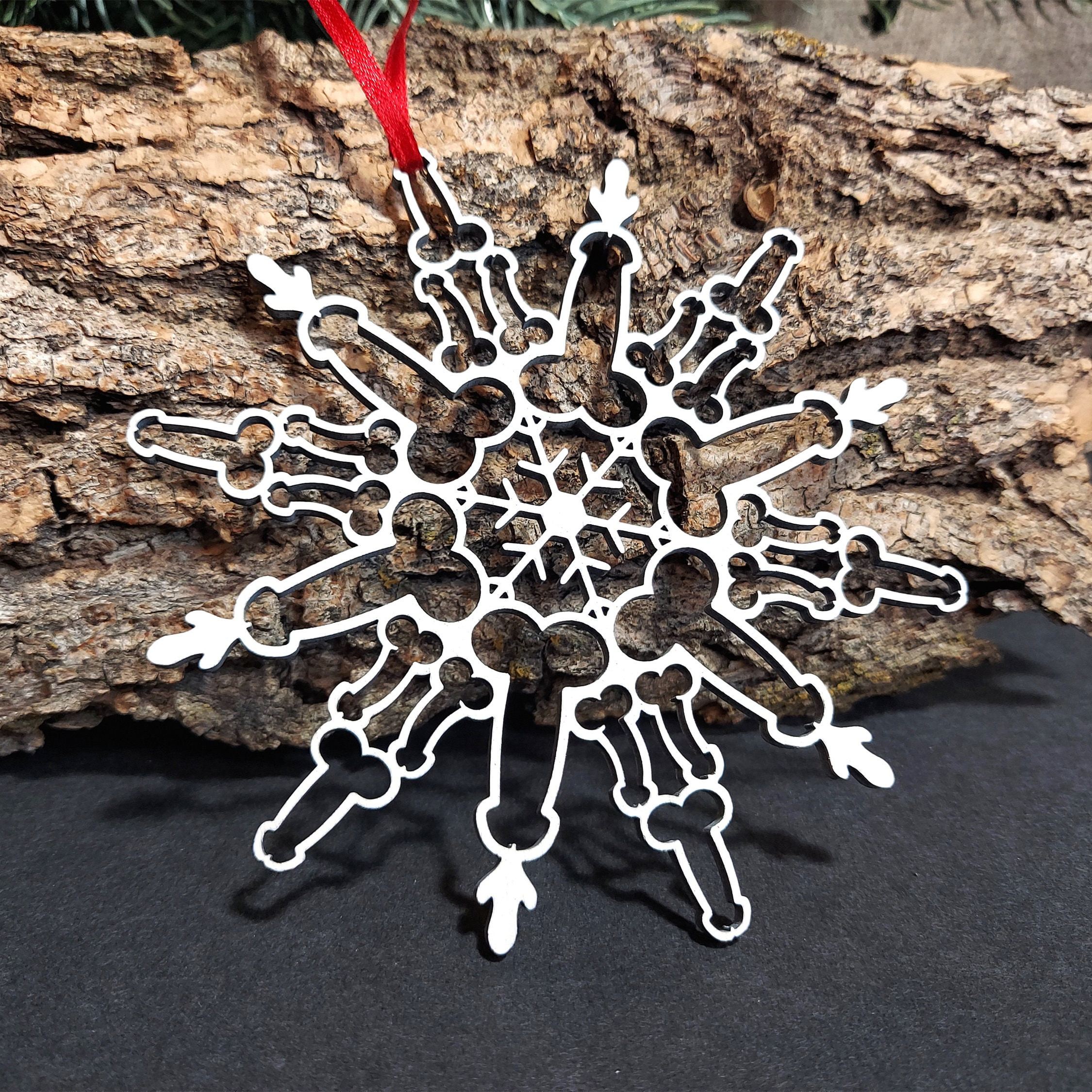 ❄CHRISTMAS SALE 48% OFF-Funny Snowflake Ornament(BUY 2 GET 1 FREE NOW)