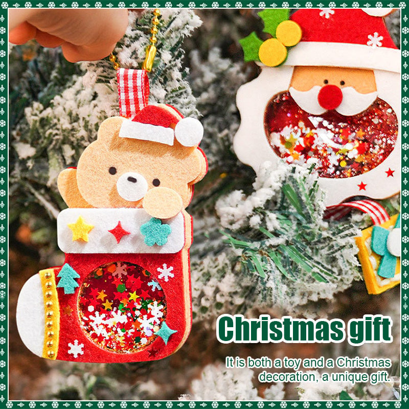 💥Christmas Sale 49% Off -Christmas Themed Felt Decoration DIY Material Package