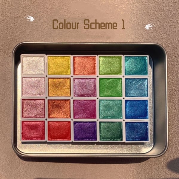 🔥Last Day Promotion 50% OFF🔥 -  20 Colors Watercolor Painting Set