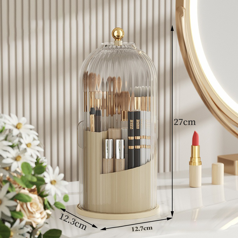 🥰Streamline Your Beauty Routine: 360° Makeup Brush Organizer💖