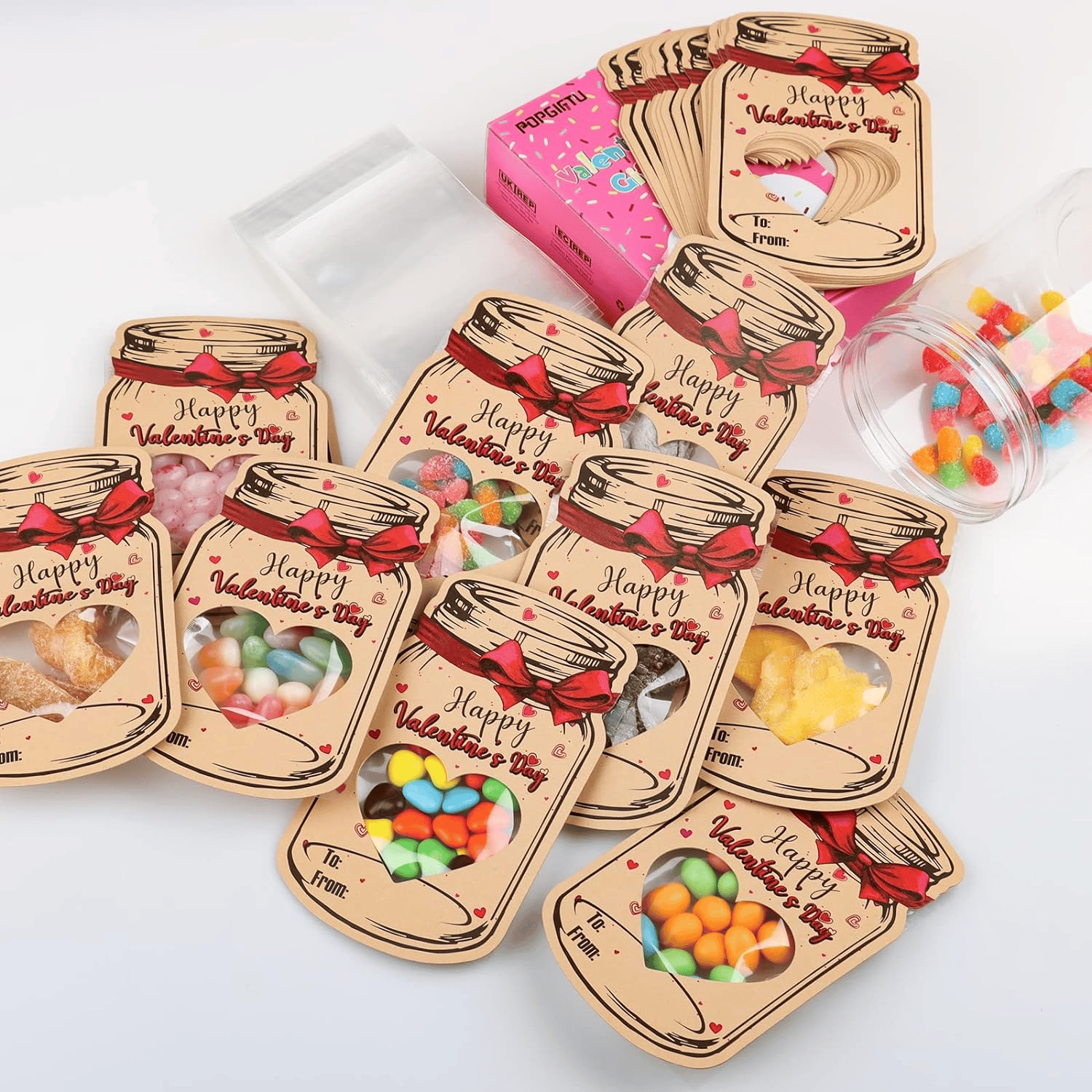 🔥🔥BIG DEAL 50% OFF-🔥12 Pack Valentines Day Cards for Kids💖💖