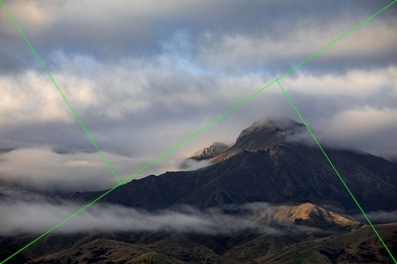 📷Golden Ratio/Fibonacci Composition View Finder