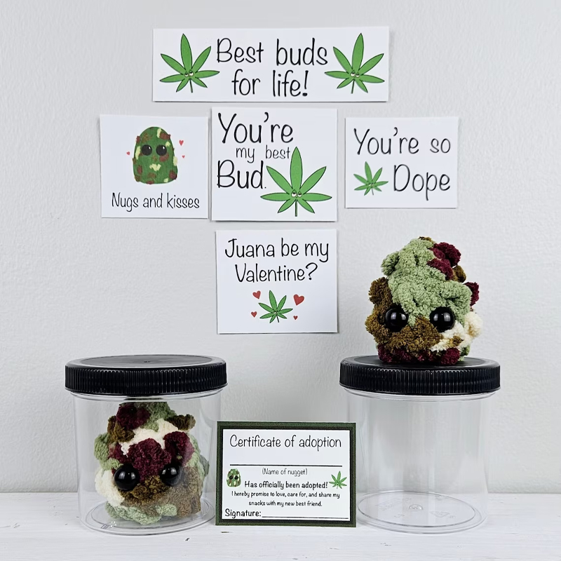 🍁Adopt a Weed Nugget Plushie