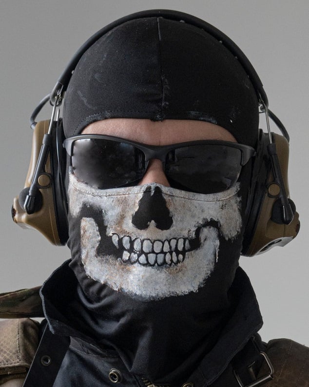 💀COD MWII Ghost Mask 2022