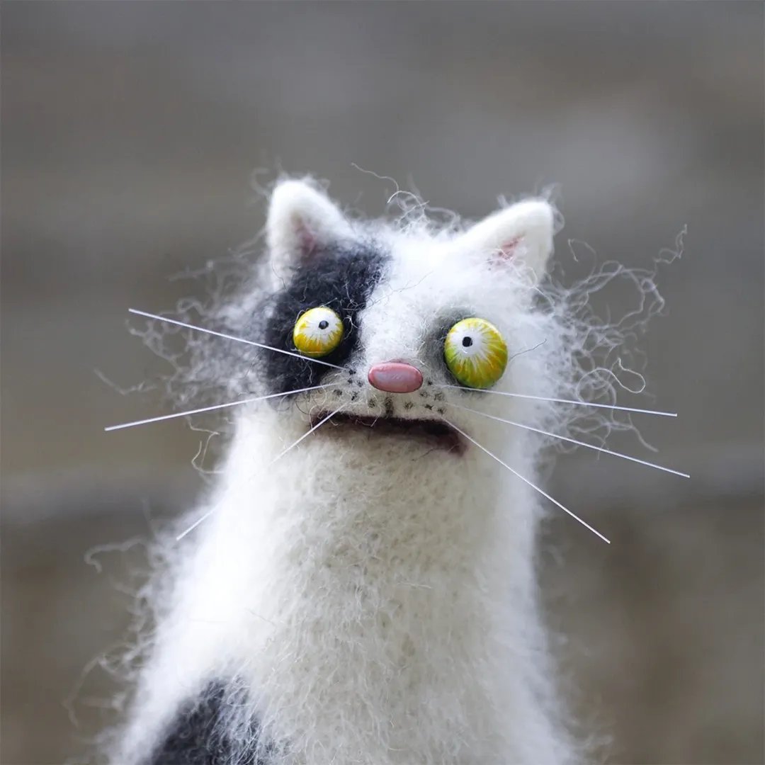🔥Christmas Gift 50% OFF - 🎄🎁Wool Felt Familiars – Quirky Handmade Companions🐱