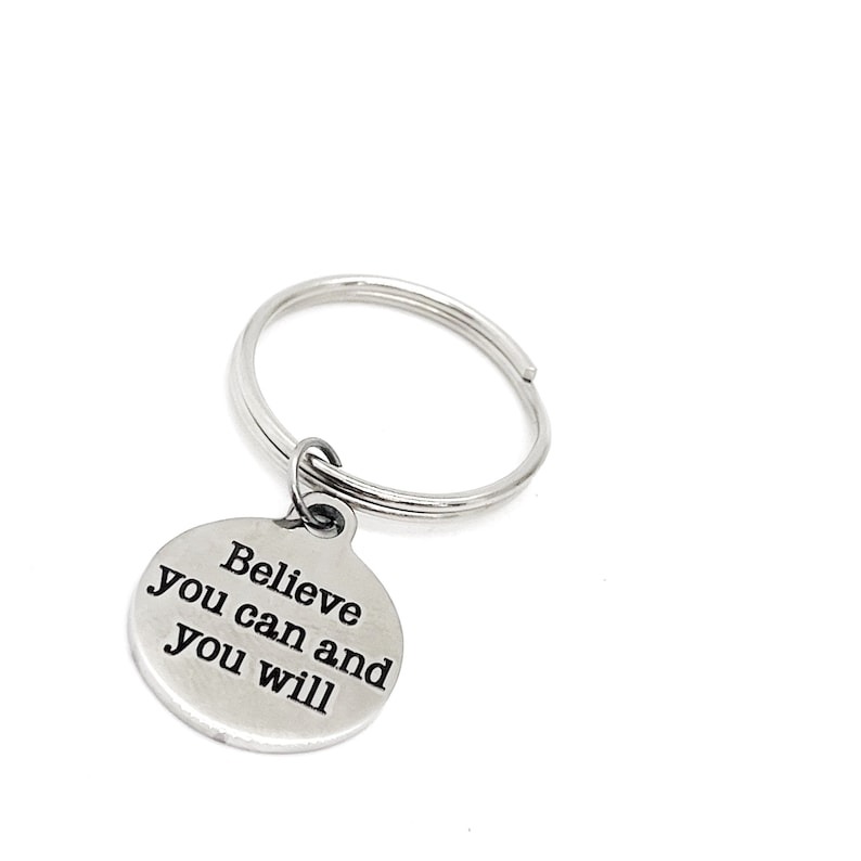💘Buy More Save More🥰Motivational Engraved Keychain🎀