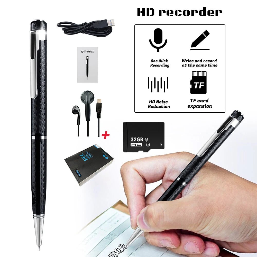 Last Day 49%OFF - Mini Audio Voice Recorder Hidden Pen