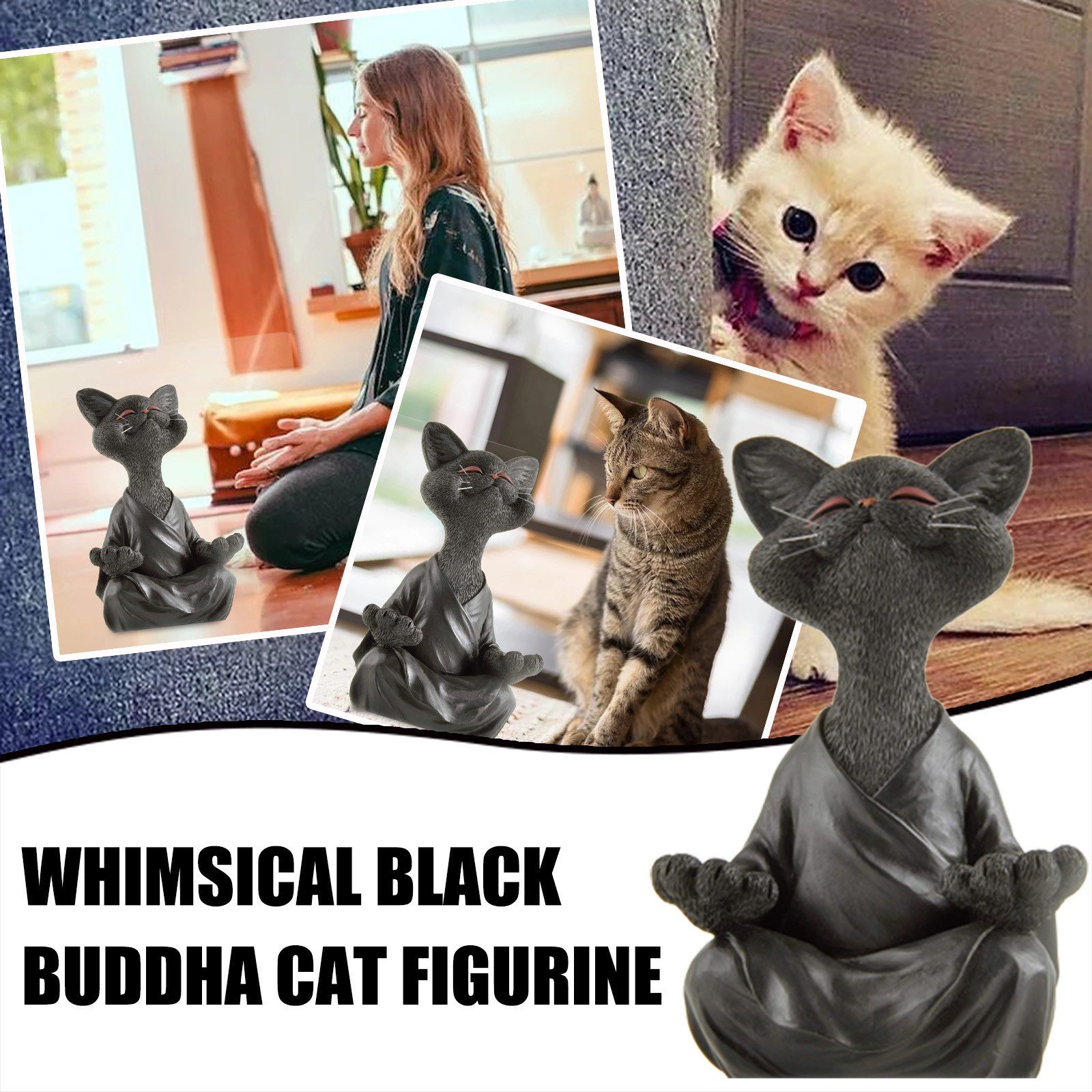 Happy Buddha Cat(Buy 3 Free Shipping)